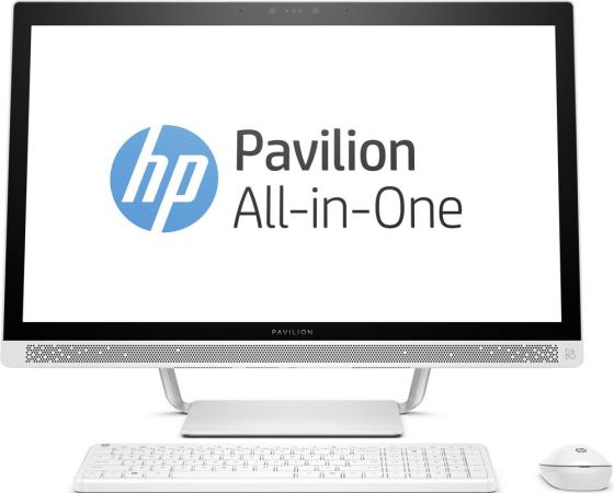 Моноблок 27" HP Pavilion 27-a261ur 1920 x 1080 Intel Core i5-7400T 8Gb 1Tb + 128 SSD Intel HD Graphics 630 Windows 10 Home белый 1ZP19EA