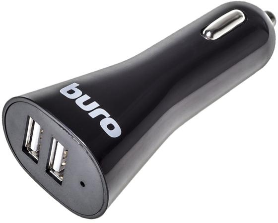 Автомобильное зарядное устройство BURO TJ-201B 4.8 А 2 х USB черный