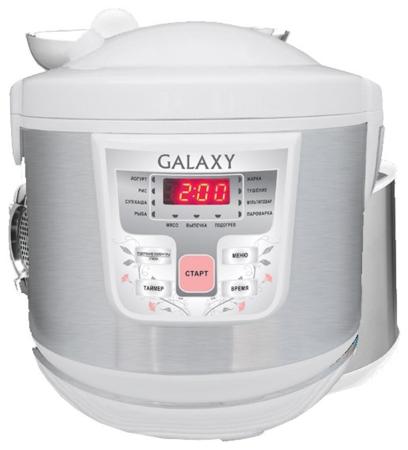 Мультиварка GALAXY GL2641 700 Вт 5 л белый серебристый