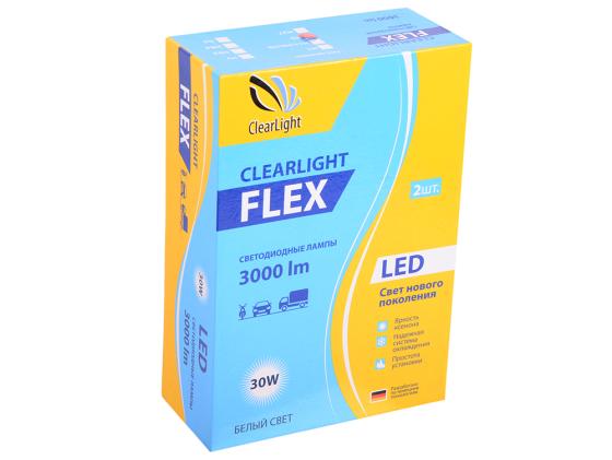 Лампа светодиодная LED Clearlight Flex H3 3000 lm (2 шт) 6000K