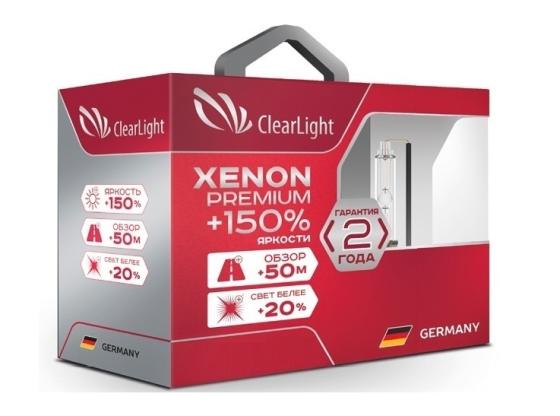 Комплект ламп ксеноновых Clearlight Xenon Premium+150% H3 (2 шт)