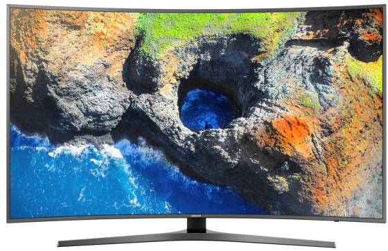 Телевизор LED Samsung 65" UE65MU6650UXRU тита н/CURVED/Ultra HD/1400Hz/DVB-T2/DVB-C/DVB-S2/USB/WiFi/Smart TV (RUS)