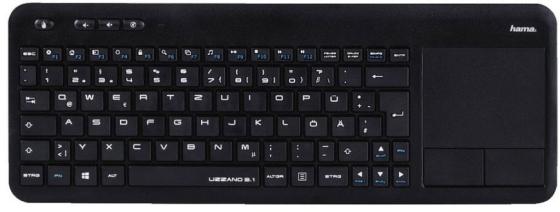 Клавиатура беспроводная HAMA R1173091 USB черный