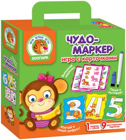 

Настольная игра развивающая Vladi toys Чудо-маркер Зоопарк VT2100-11