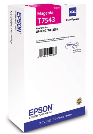 

Картридж Epson C13T754340 для Epson WF-8090/8590 пурпурный