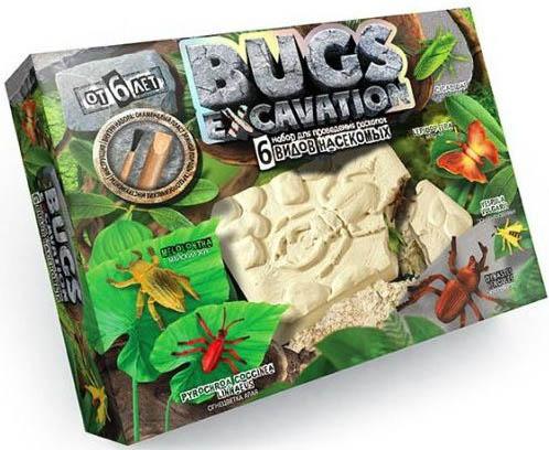 

Набор для раскопок ДАНКО-ТОЙС Bugs Excavation. Насекомые (жуки и пауки) 6134