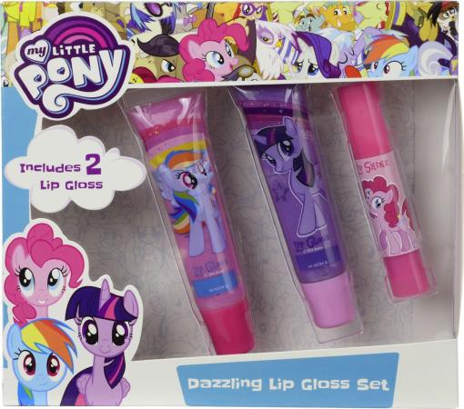 Игровой набор детской декоративной косметики Markwins My Little Pony для губ 3 предмета 9711051