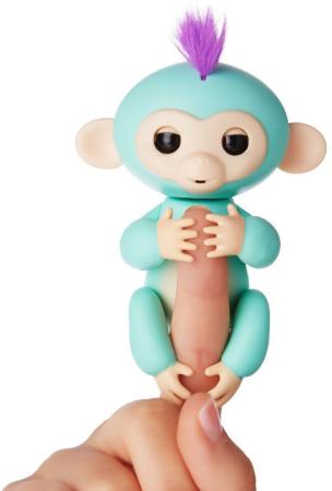 Интерактивная игрушка обезьянка WowWee Fingerlings - Зоя 12 см зеленый пластик 3706A