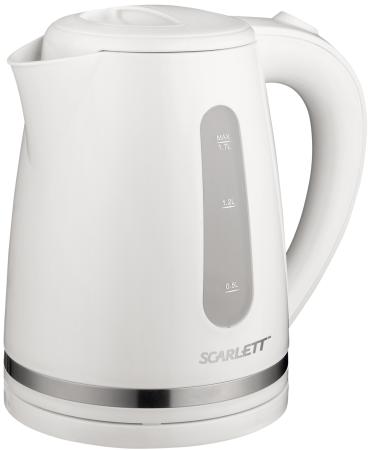 Чайник Scarlett SC-EK18P34 2200 Вт белый 1.7 л пластик