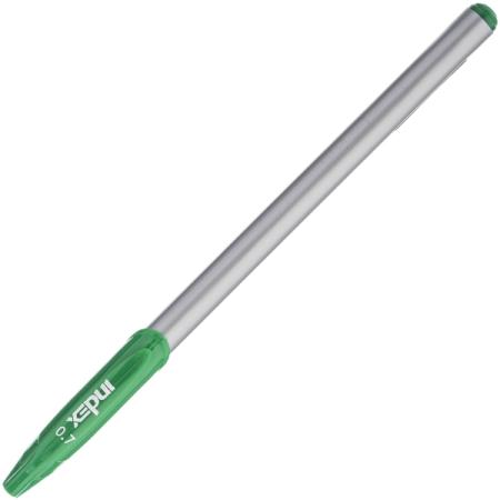 Шариковая ручка Index IBP4110/GN зеленый 0.7 мм