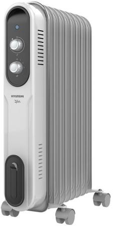 Масляный радиатор Hyundai H-HO-9-09-UI848 2000 Вт белый серый