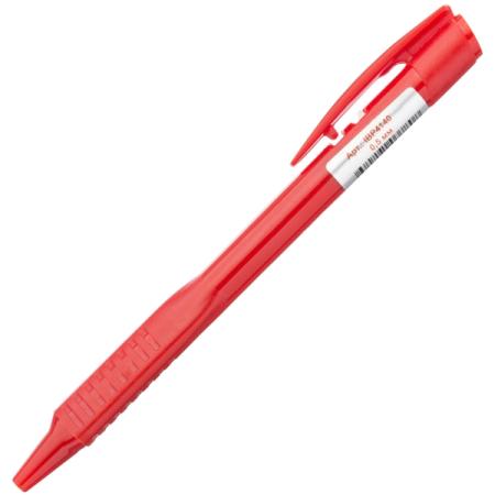 Шариковая ручка автоматическая Index IBP4140/RD красный 0.5 мм