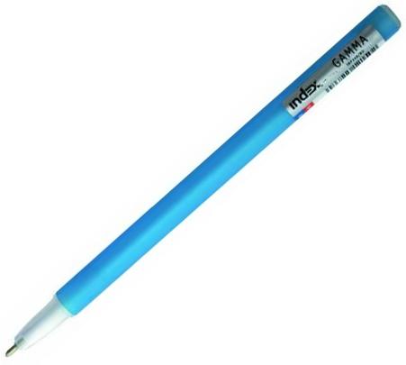 Шариковая ручка Index Gamma синий 1 мм IBP3490/BU
