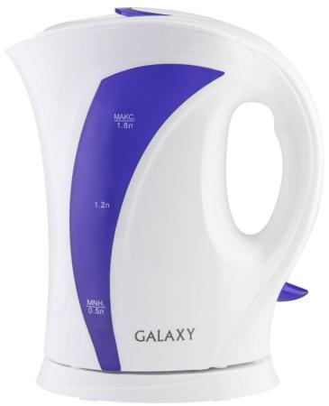 

Чайник GALAXY GL0103 2200 Вт белый фиолетовый 1.8 л пластик