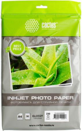 Фото - Фотобумага Cactus CS-GA423050ED A4 230г/м2 50л белый глянцевая для струйной печати фотобумага