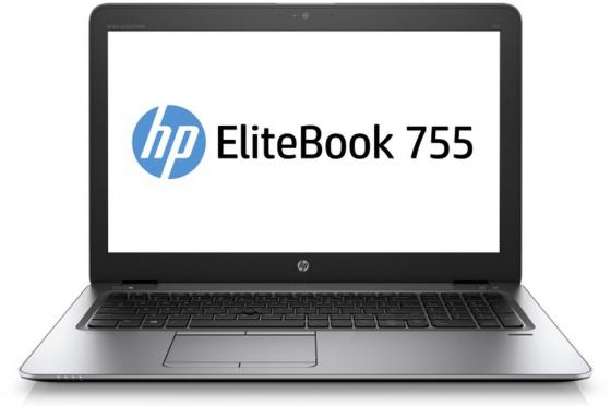 Ноутбук HP EliteBook 755 G4 15.6" 1920x1080 AMD A10 Pro-8730B 500 Gb 8Gb Radeon R5 серебристый Windows 10 Professional Z9G45AW