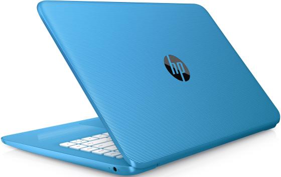 Ноутбук HP Stream 14-ax015ur 14&quot; 1366x768 Intel Celeron-N3060 32 Gb 4Gb Intel HD Graphics 400 бирюзовый Windows 10 Home 2EQ32EA
