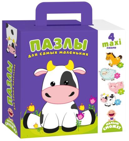 

Пазл 12 элементов Vladi Toys Коровка VT2901-05