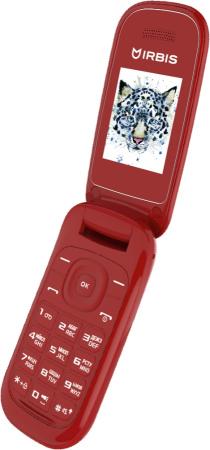 Мобильный телефон Irbis SF07 красный 1.77" 32 Мб