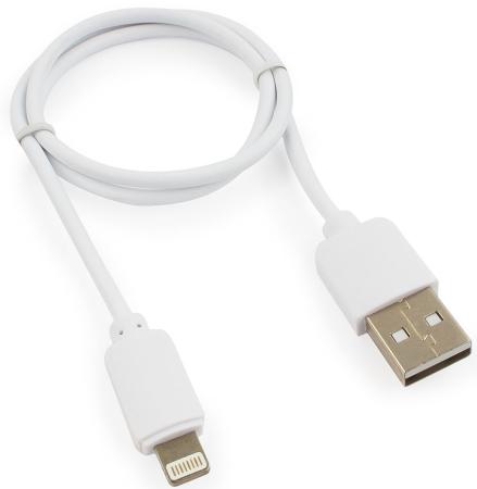 

Кабель Lightning Гарнизон круглый белый GCC-USB2-AP2-0.5M-W