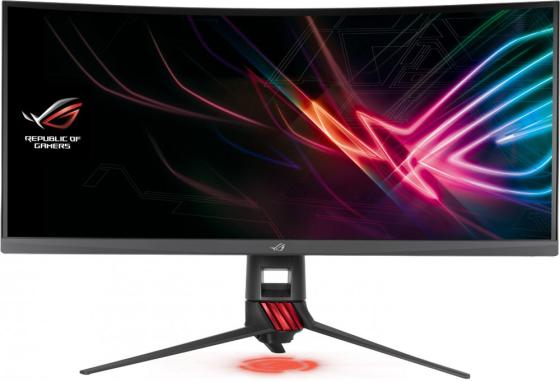 

Монитор 35" ASUS ROG Strix XG35VQ черный VA 3440x1440 300 cd/m^2 4 ms HDMI DisplayPort Аудио USB