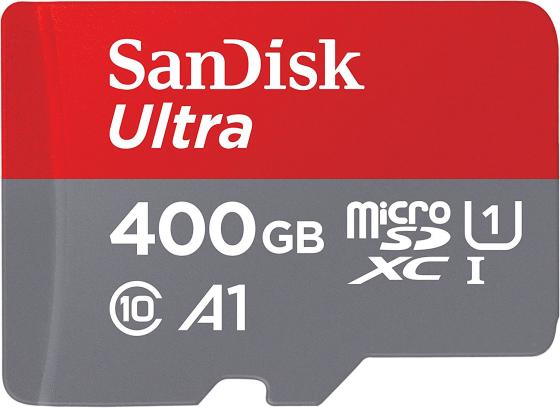 Карта памяти Micro SDXC 400Gb Class 10 Sandisk SDSQUAR-400G-GN6MA + адаптер  SD
