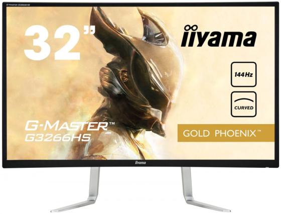 

Монитор 32" iiYama G3266HS-B1 серебристый VA 1920x1080 300 cd/m^2 3 ms DVI HDMI DisplayPort VGA Аудио