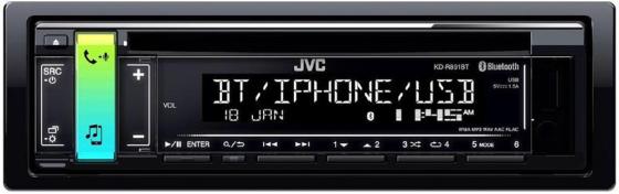 

Автомагнитола JVC KD-R891BT USB MP3 CD FM RDS 1DIN 4x50Вт черный