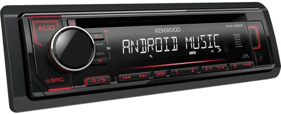 

Автомагнитола Kenwood KDC-152R USB MP3 CD FM RDS 1DIN 4х50Вт черный