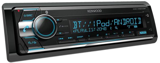 

Автомагнитола Kenwood KDC-X5200BT USB MP3 CD FM RDS 1DIN 4х50Вт черный