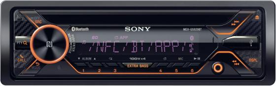 Автомагнитола SONY MEX-GS820BT USB MP3 CD FM 1DIN 4x100Вт черный