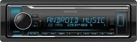 

Автомагнитола Kenwood KMM-124 USB MP3 CD FM RDS 1DIN 4х50Вт черный