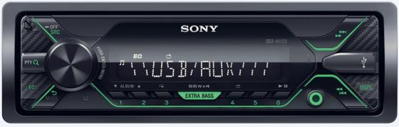 Автомагнитола SONY DSX-A112U USB MP3 FM RDS 1DIN 4x55Вт черный