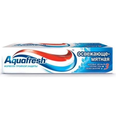 

Зубная паста Aquafresh Освежающе-Мятная 50 мл PNS70808RU00/PNS7094100