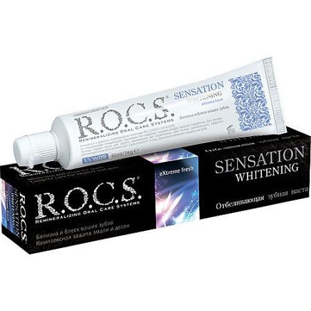 

Зубная паста R.O.C.S. Сенсационное отбеливание eXtreme fresh 74 гр