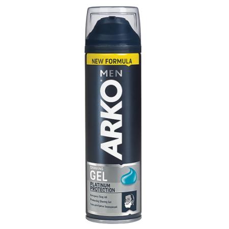Гель для бритья ARKO Platinum Protection 200 мл