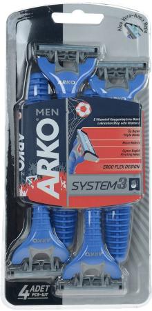 Бритвенный станок Arko Men System3 4