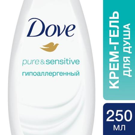 

Крем-гель для душа Dove Гипоаллергенный 250 мл 21147435