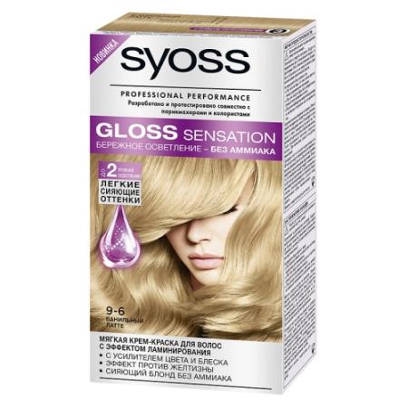 SYOSS Gloss Sensation Краска для волос 9-6 Ванильный латте 115 мл