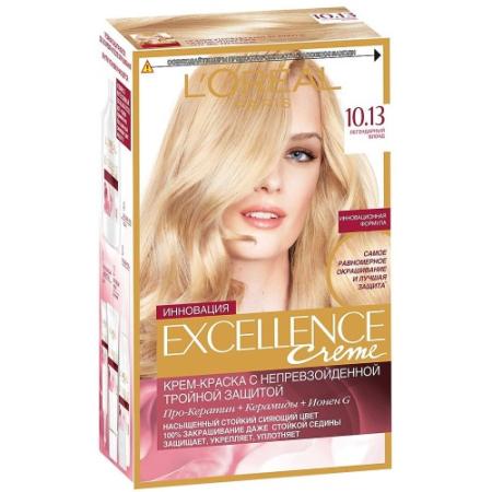 LOREAL EXCELLENCE Краска для волос тон 10.13 Легендарный блонд