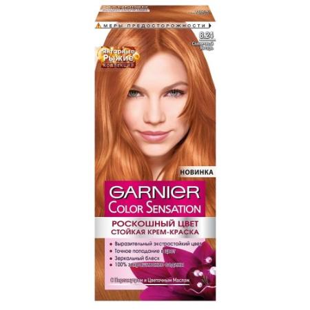 GARNIER Краска для волос Color Sensation 8.24 Солнечный янтарь