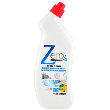 ZERO Гель для мытья туалета Морская соль 750 мл