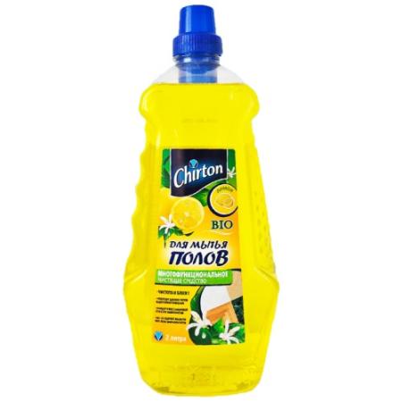 CHIRTON Чистящее средство для мытья полов Лимон 2000 мл