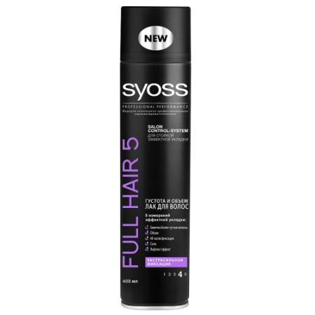 

Лак для волос SYOSS "Full Hair 5D" 400 мл