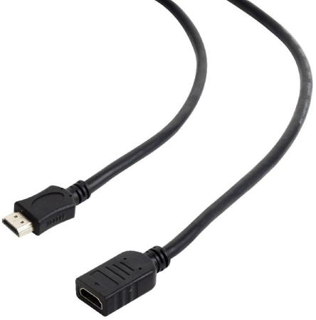 Кабель HDMI 1.8м Gembird v2.0 экранированный позолоченные разъемы черный CC-HDMI4X-6