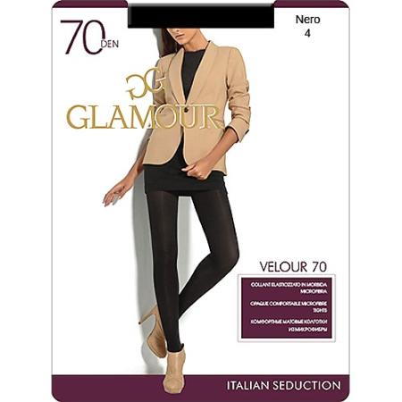 

Колготки GLAMOUR "Velour" 4 70 den черный