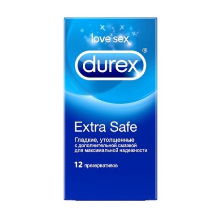 DUREX Презервативы №12 Extra Safe утолщенные