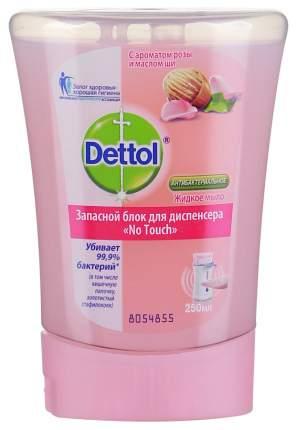 DETTOL Антибакт.жидк. мыло для рук с ароматом Розы и маслом ши запасной блок для диспенсера No Touch 250 мл