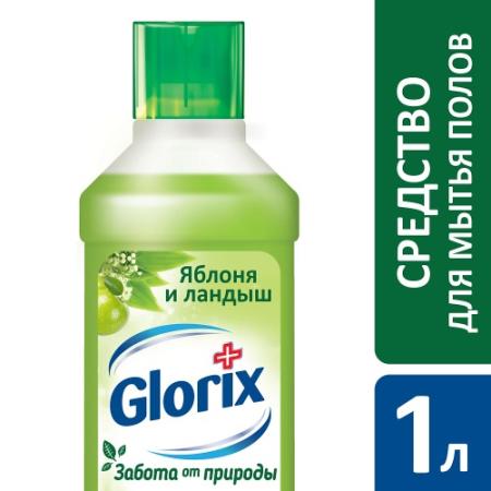GLORIX Чистящее средство для пола Цветущая яблоня и ландыш 1л