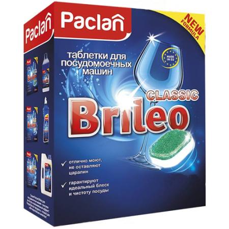 

Paclan Brileo Таблетки для посудомоечных машин CLASSIC 110 шт